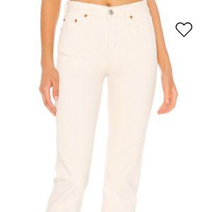 LEVI'S Wedgie Icon Fit Jeans Ecru 26